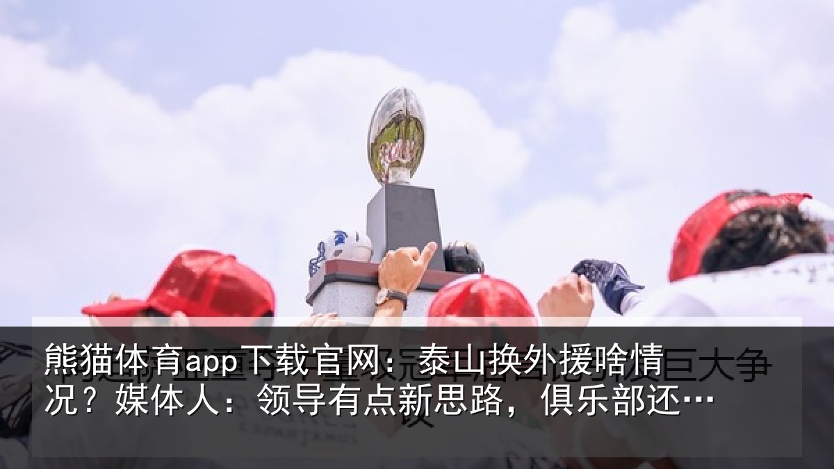熊猫体育app下载官网:泰山换外援啥情况?媒体人:领导有点新思路,俱乐部还在推进
